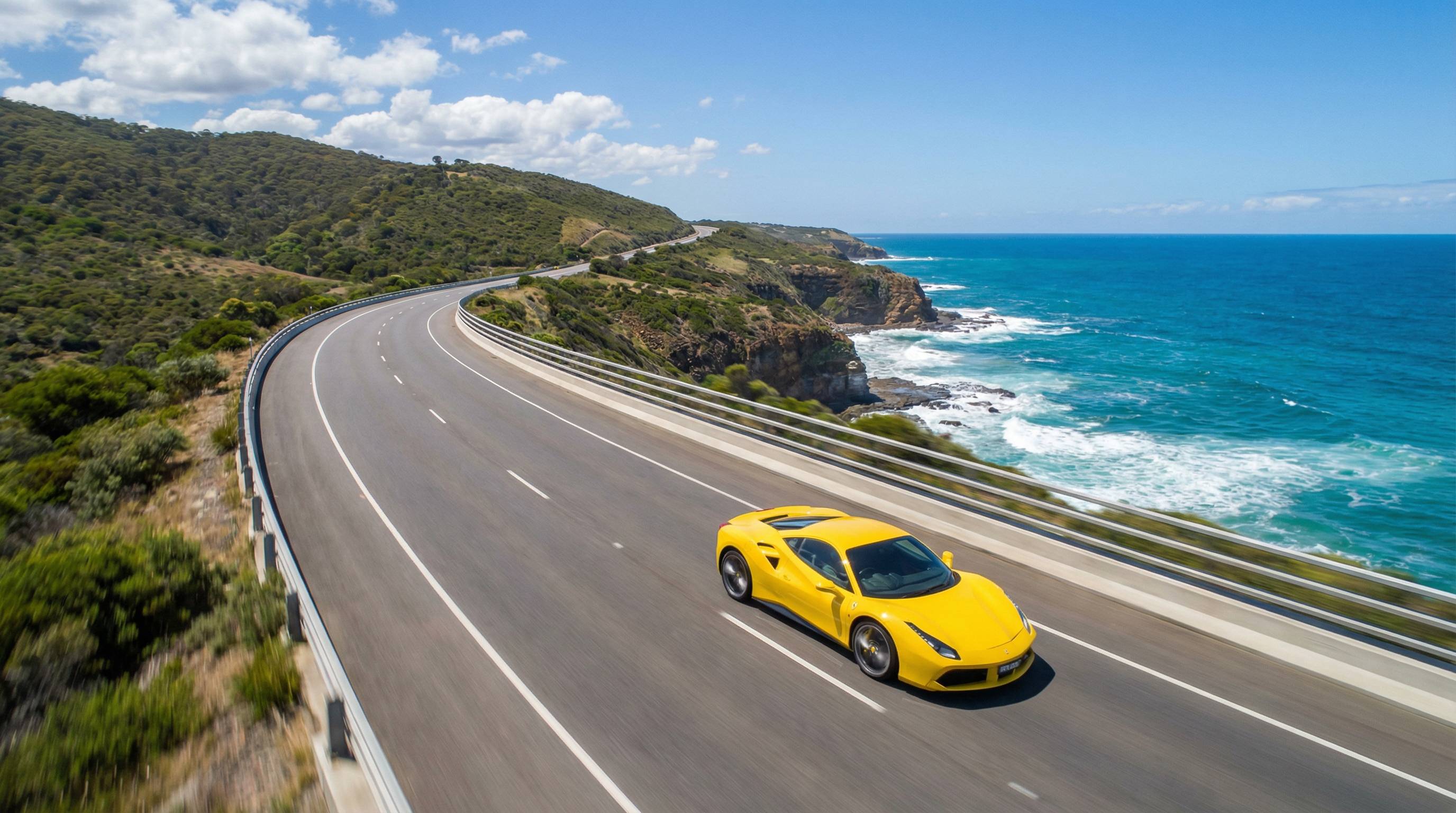 海角网超跑海岸公路测评视频